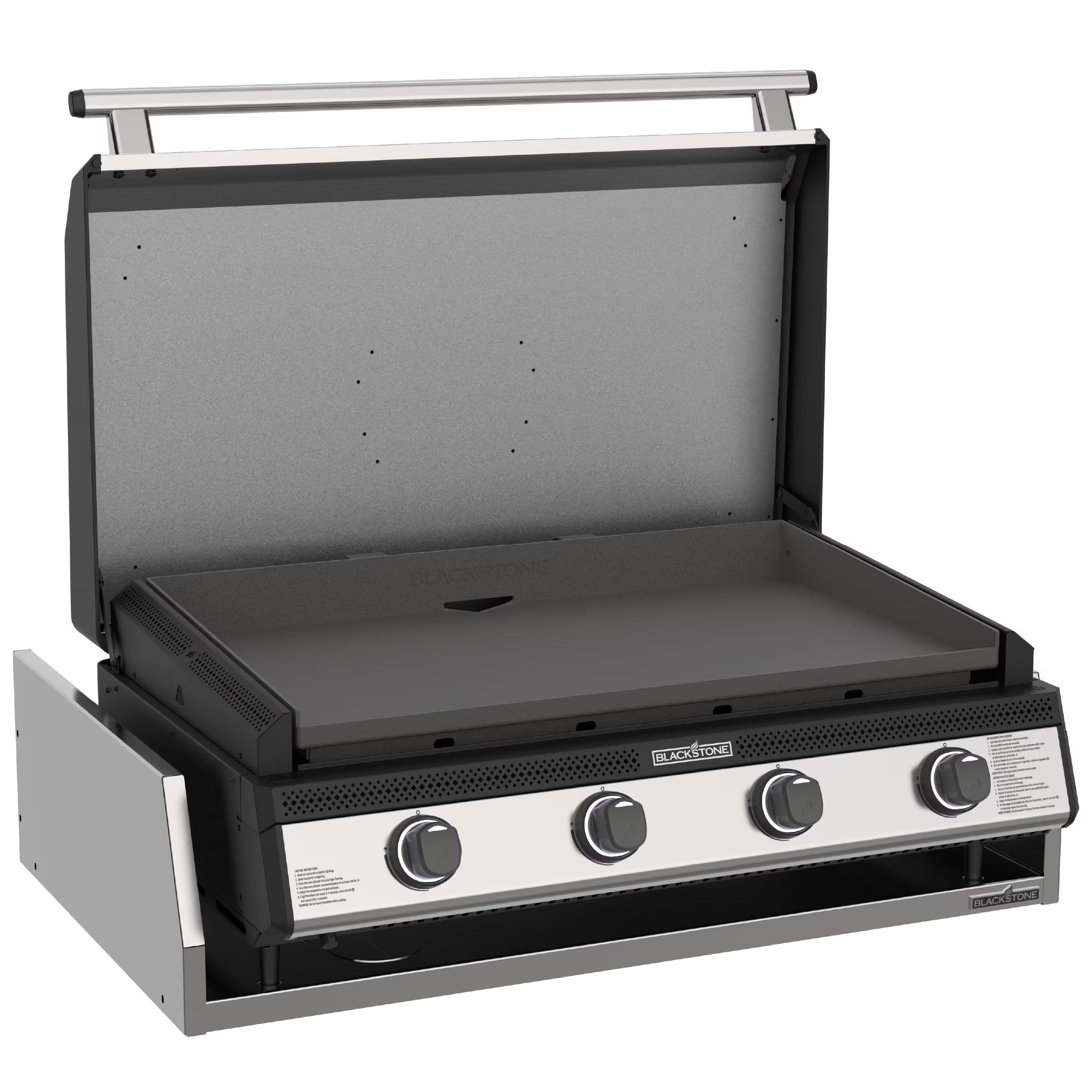 36" Built-In Griddle with Hood and Stainless Steel Insulation Jacket I946