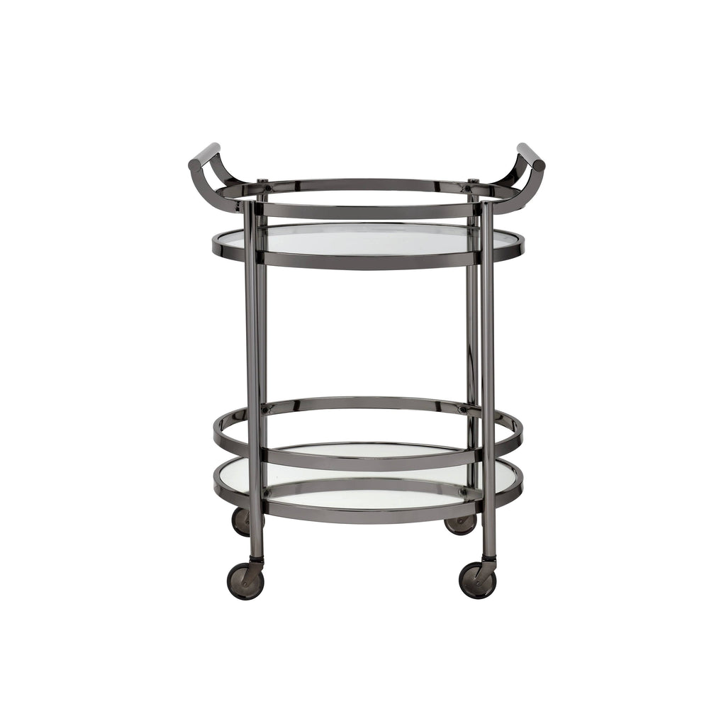 Clear Glass Serving Cart K686