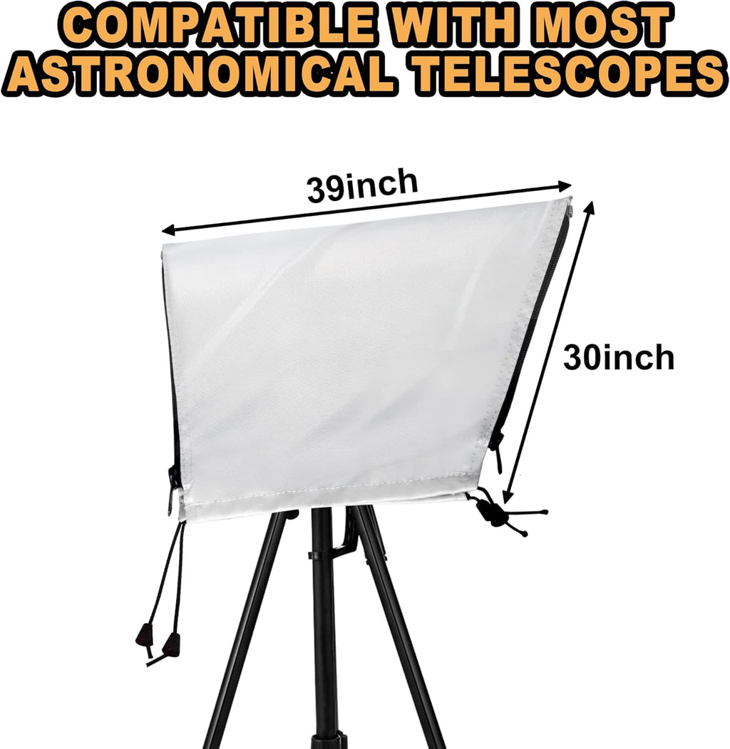 Waterproof Astronomical Telescope Cover with Adjustable Drawstring (39 x 30 in) M56182