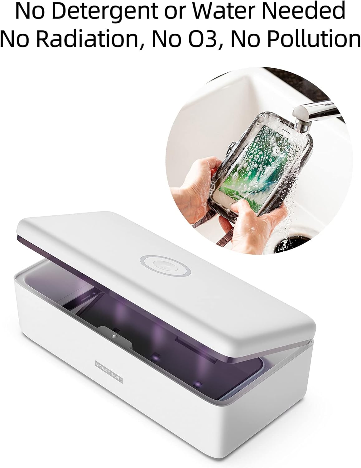 UV-C Light Sanitizer Box for Smartphone I443110