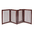 360 Configurable Dog Gate with Door Indoor Freestanding K42174