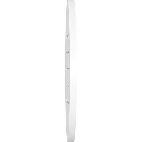 Round Surface Mount PVC Gable Vent Y164