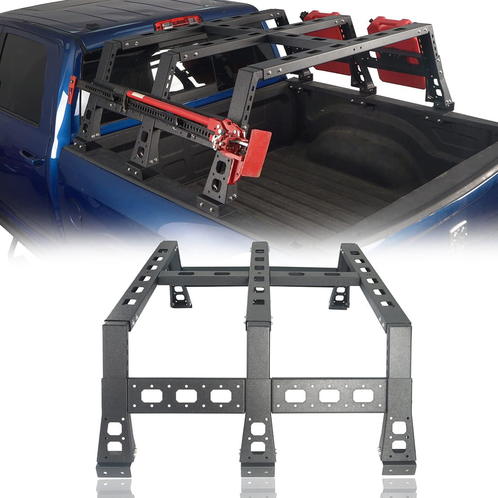 Ram 1500 Overland Bed Rack MAX 13.8 High Cargo Carrier Truck Storage I753