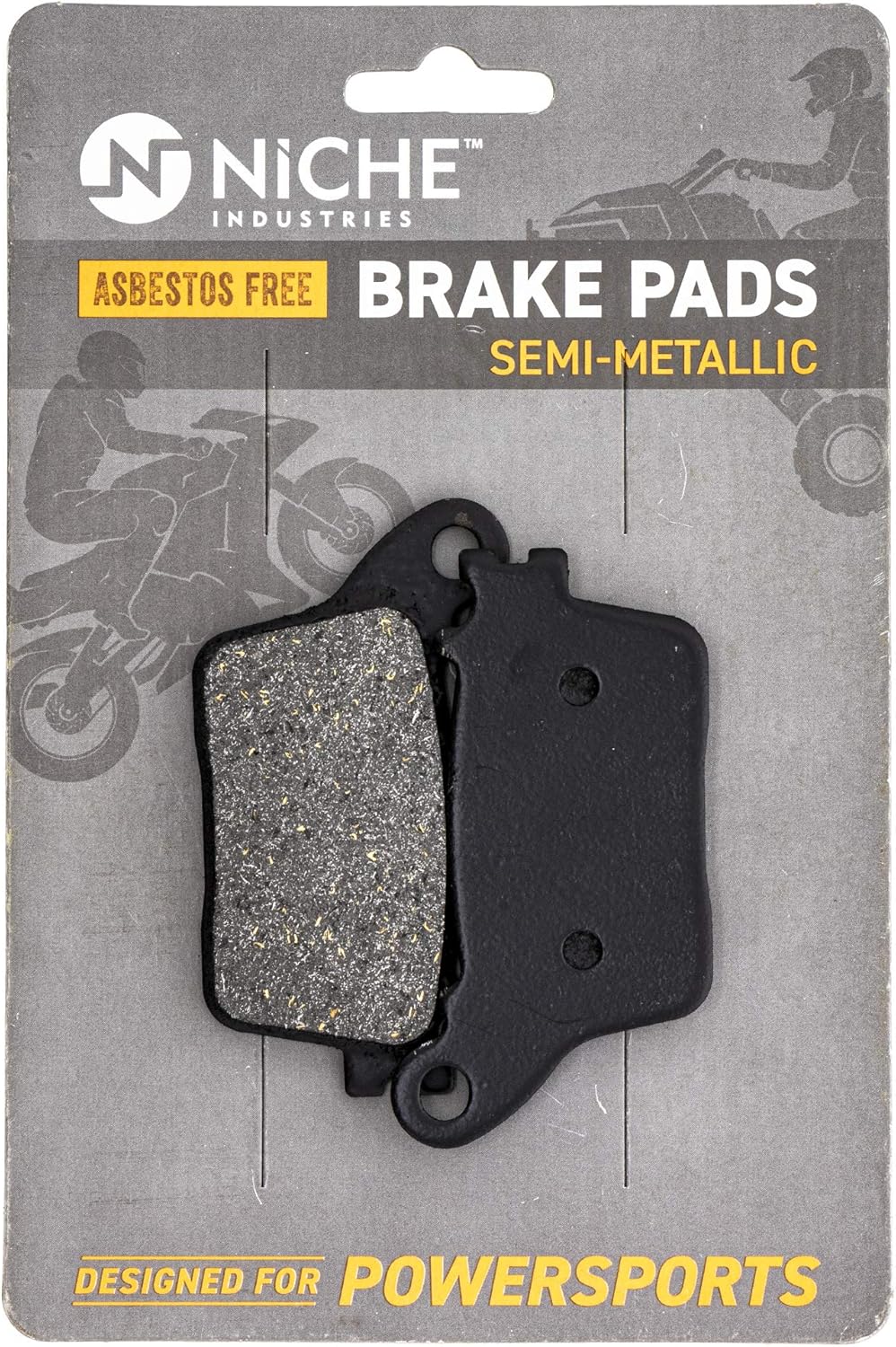 Brake Pad Set Semi-Metallic Pack of 2 L844669