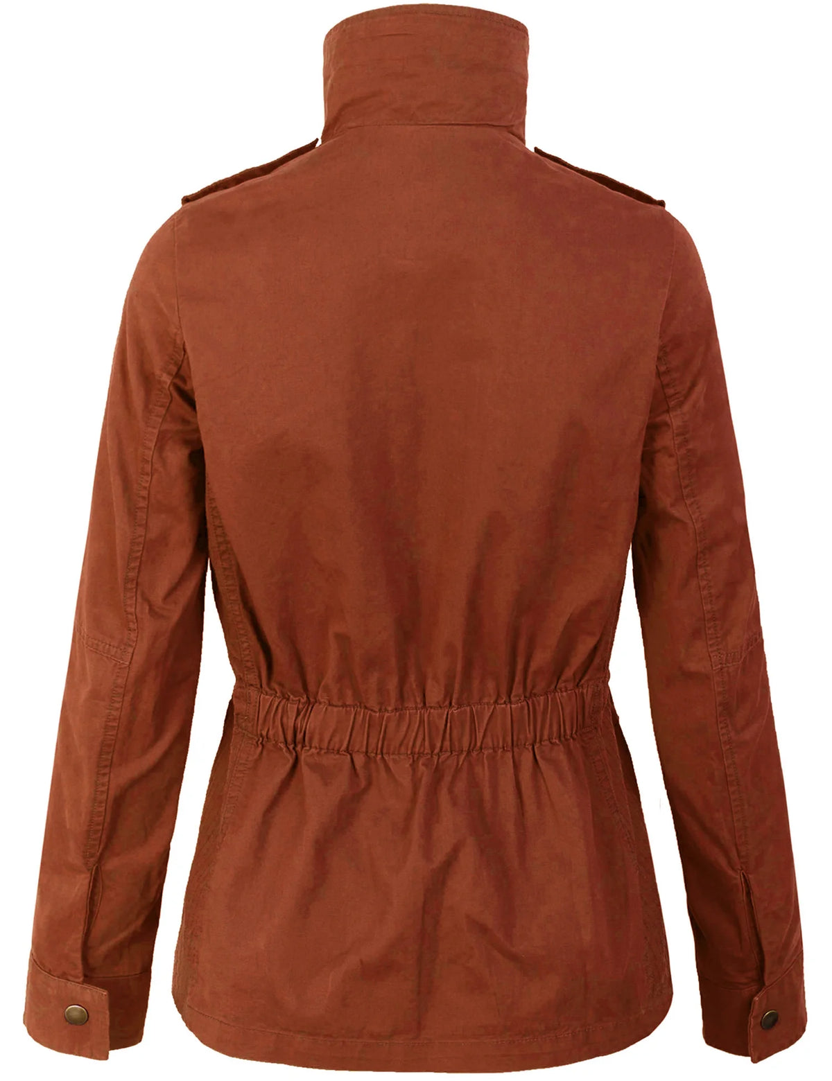 Long Sleeve Single-Breasted Mid-Length Coat P234
