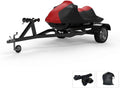 RED/Black Trailerable Jet Ski Cover with Storage Bag Y40930
