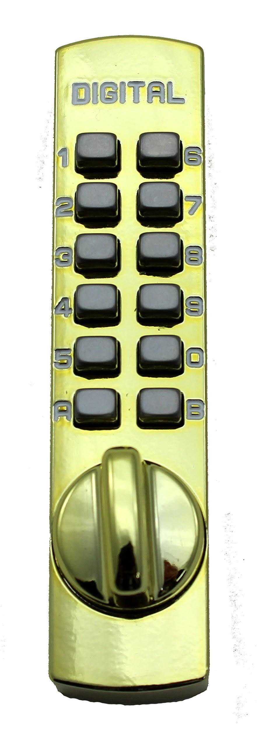 Mechanical Keyless Hook Bolt Sliding Door Lock P474