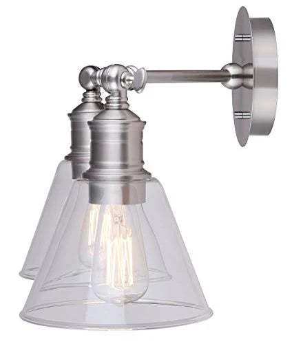 Brushed Nickel 2 Light Vanity T6254