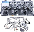Complete Cylinder Head with Full Gasket Kit for Kubota Engine D1105 K7979