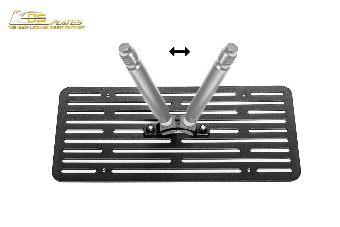 Tow Hook License Plate Relocator Mount Bracket E87628