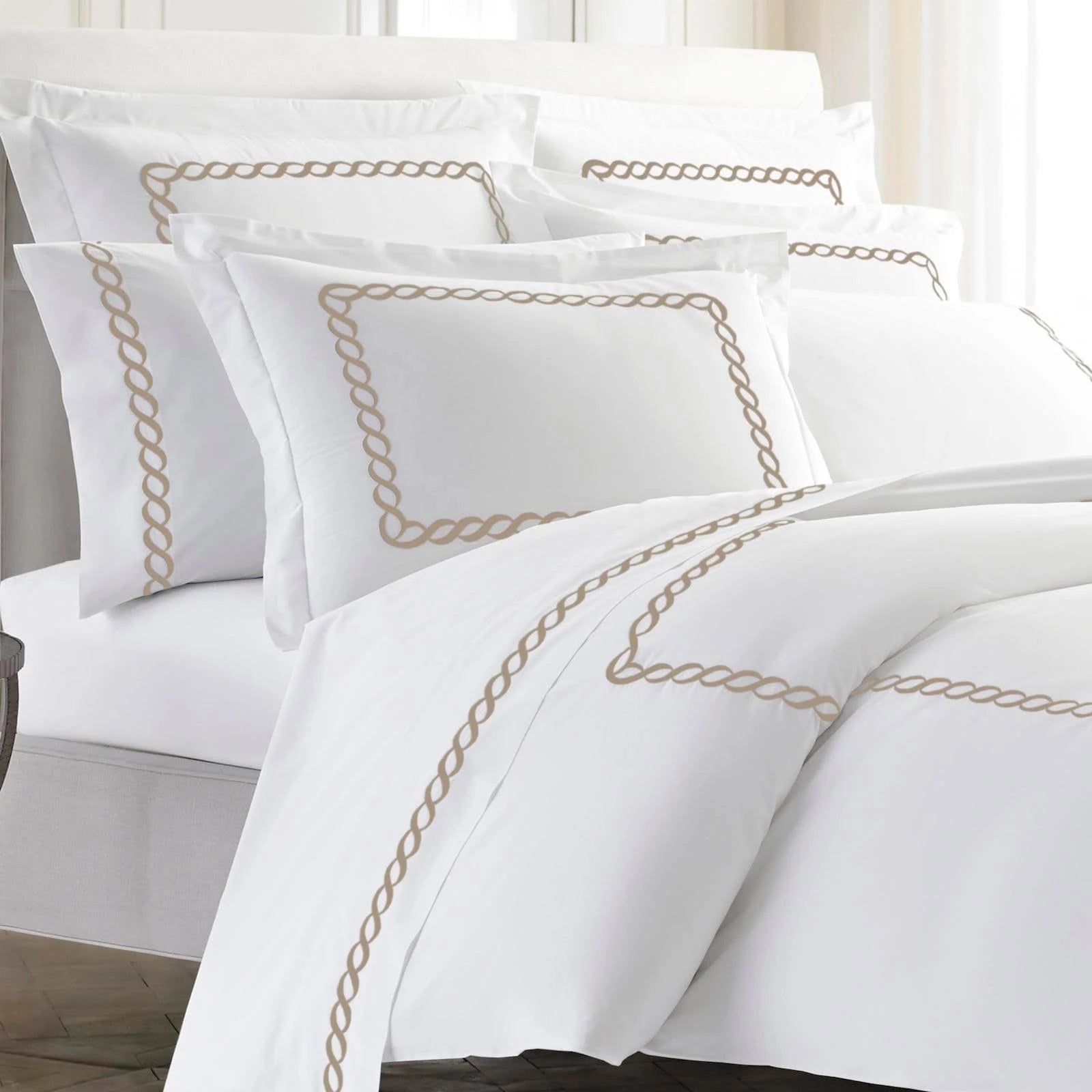 Taupe Full-Queen Duvet Cover B802