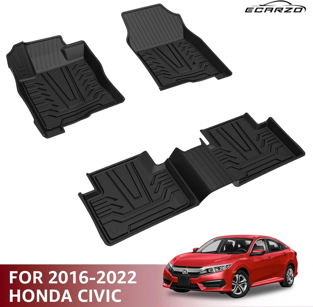 3D All-Weather Floor Liners Full Set for Ford Bronco 4 Door M698