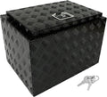 Black Aluminum 5 Bar Tread Tool Box I755