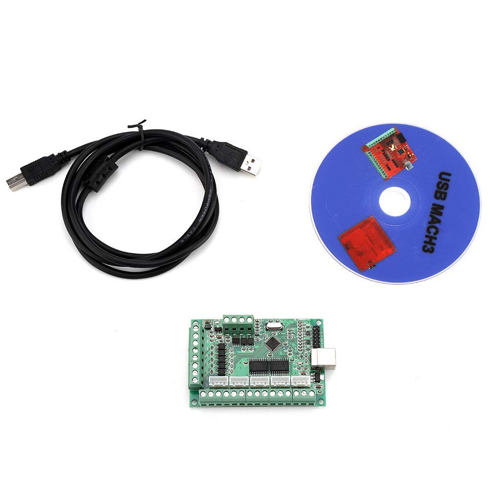MACH3 Motion Control Card CNC USB Interface Board F657762