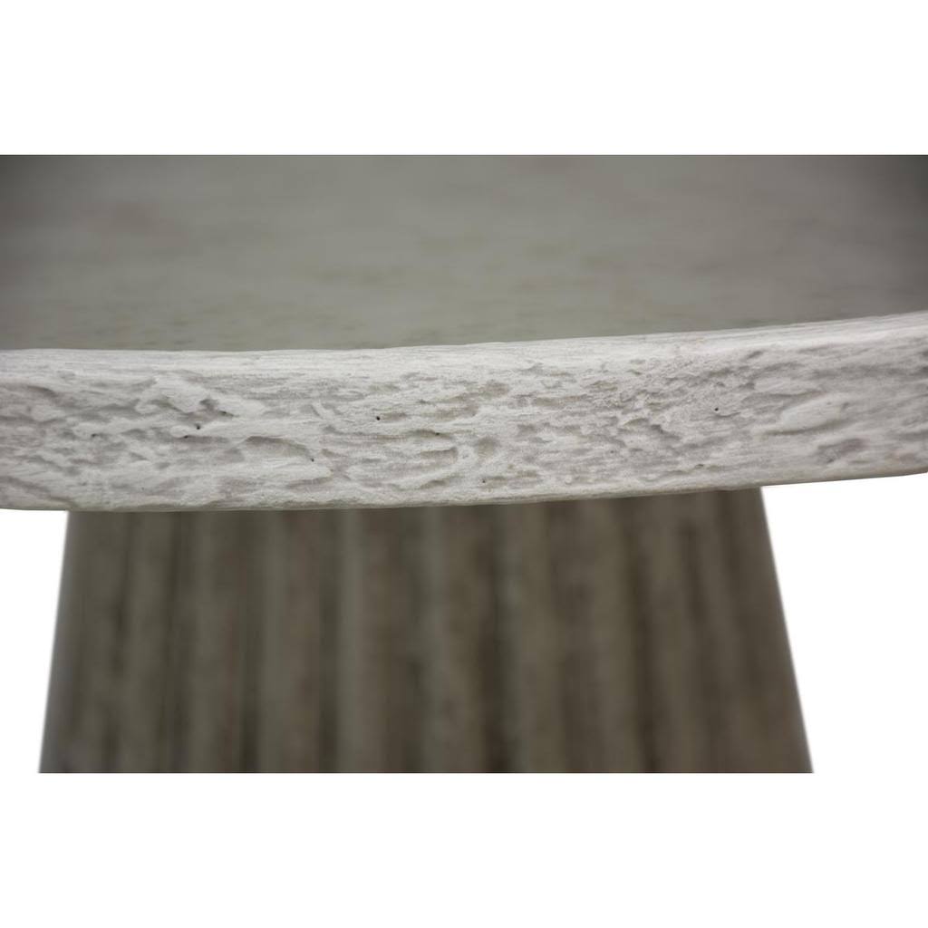 Antique White Side Table K178