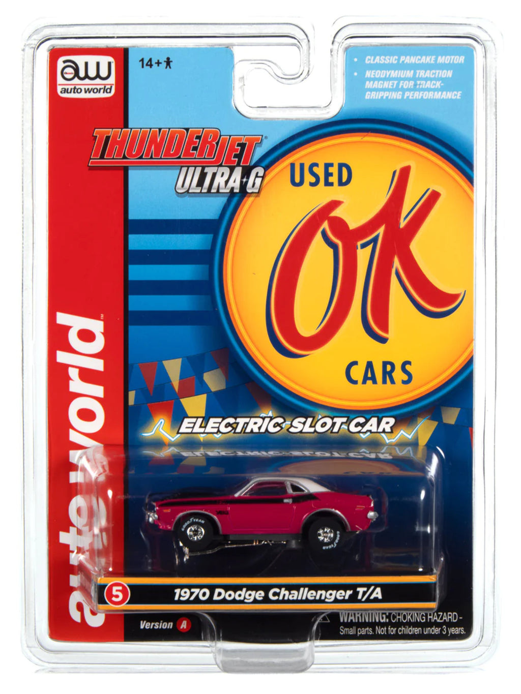 1970 Dodge Challenger T/A HO Scale Slot Car K5221