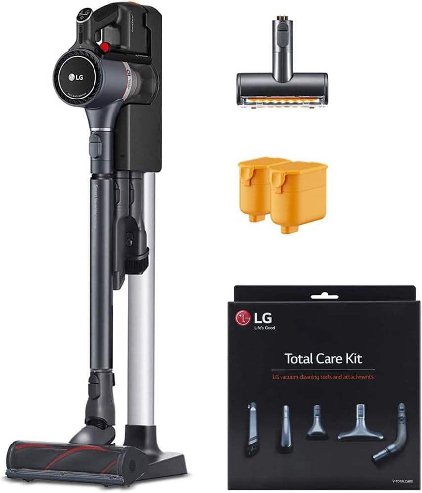 CordZero A9 Kompressor Stick Vacuum, Iron Grey Bundle with Vacuum Cleaning Tools and Attachments A193