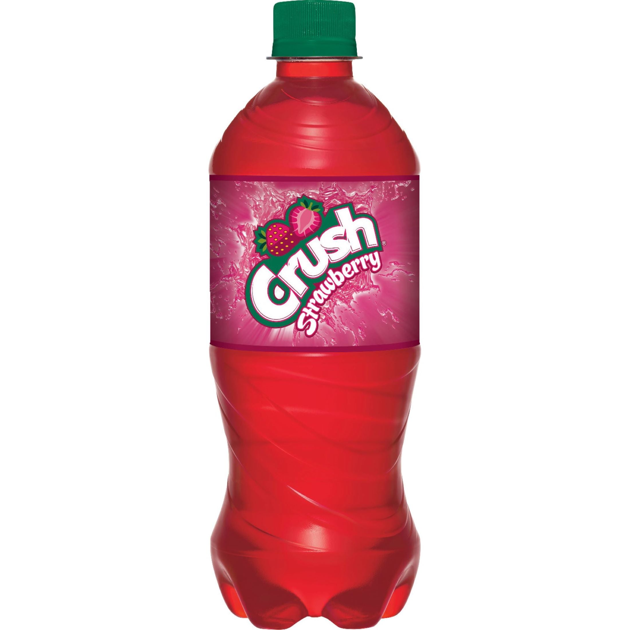 Strawberry Soda 20oz Bottles, Quantity of 16 U5834
