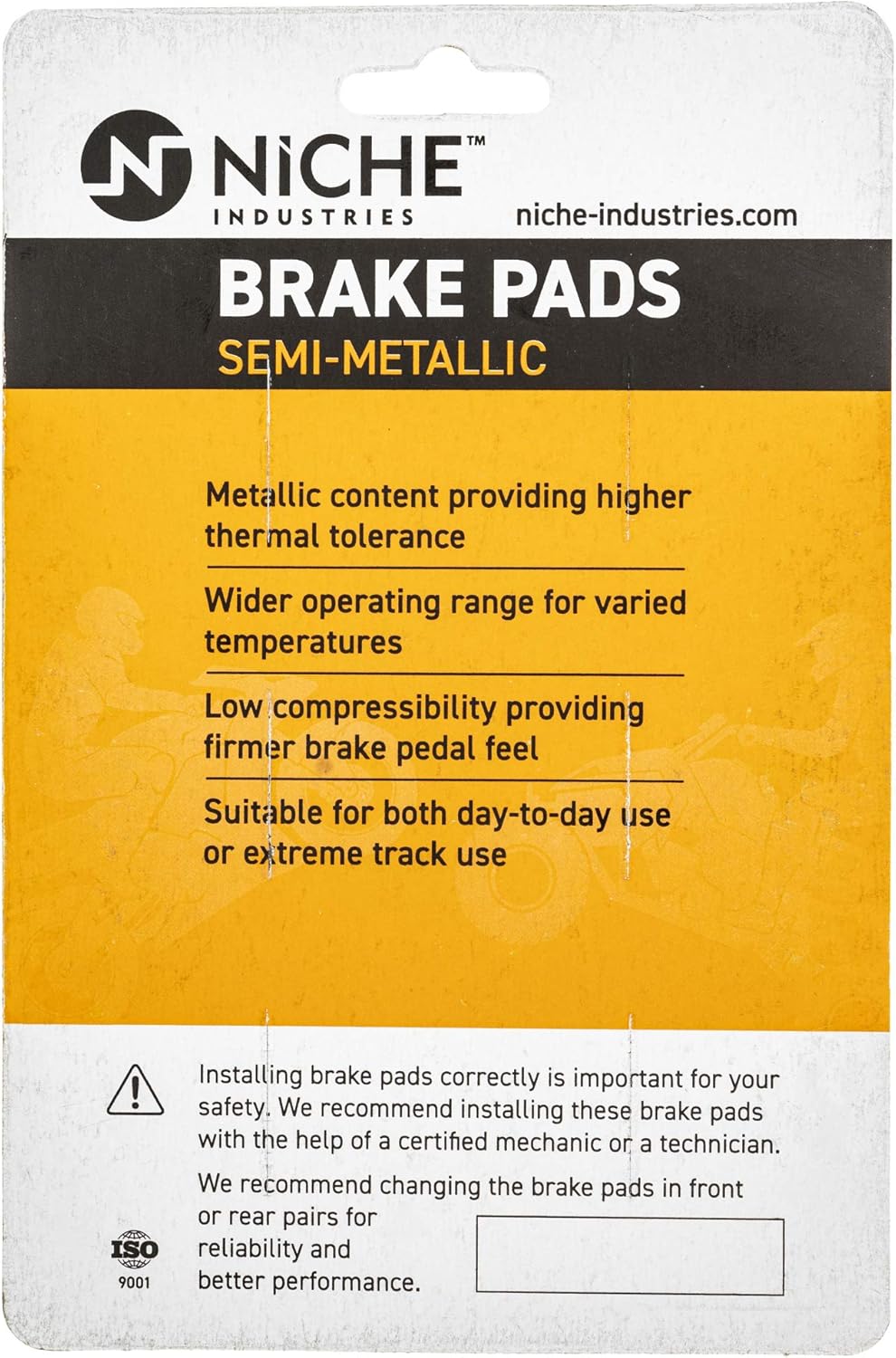 Brake Pad Set Semi-Metallic Pack of 2 L844669