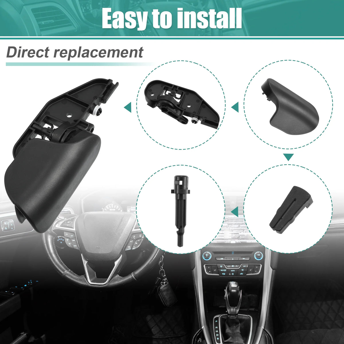 Hood Latch Release Handle Y68183