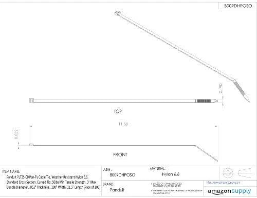 PLT5S-C0 Cable Tie T1017
