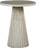 Antique White Side Table K178