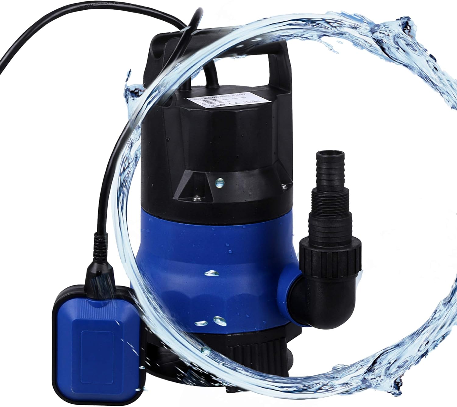 1/2 HP Submersible Water Pump with Float Switch C20843
