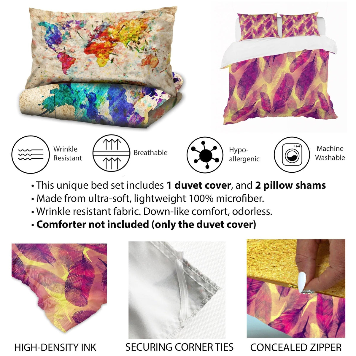 Multi-Color Geometric Bedding Set H113