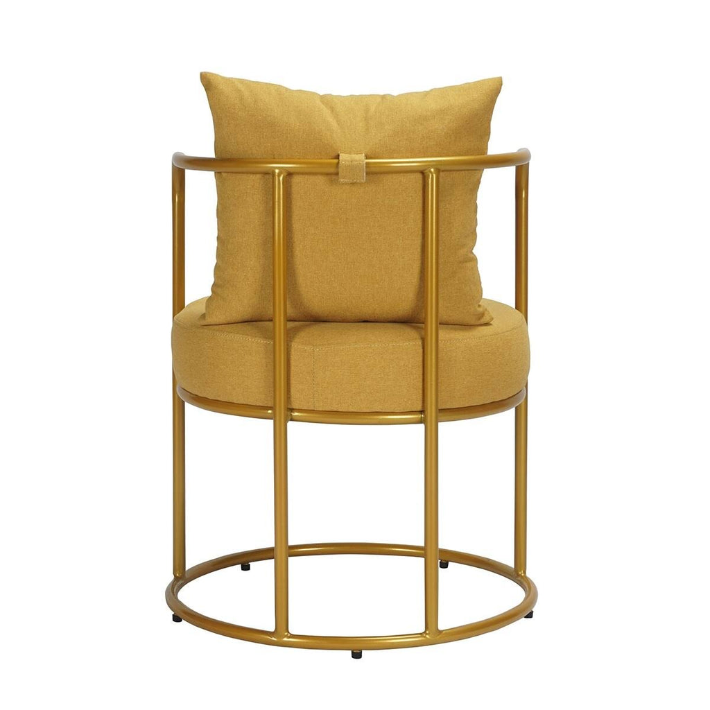 Beige Polyester Armchair H890