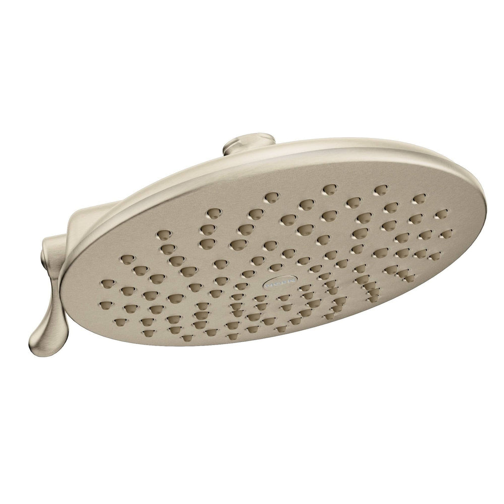 Brushed Nickel Multi Function Rainshower Shower Head Q701