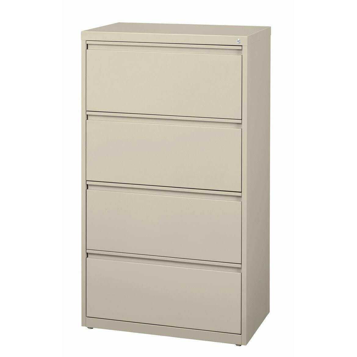 Gray 4 Drawer Lateral File Cabinet O641157