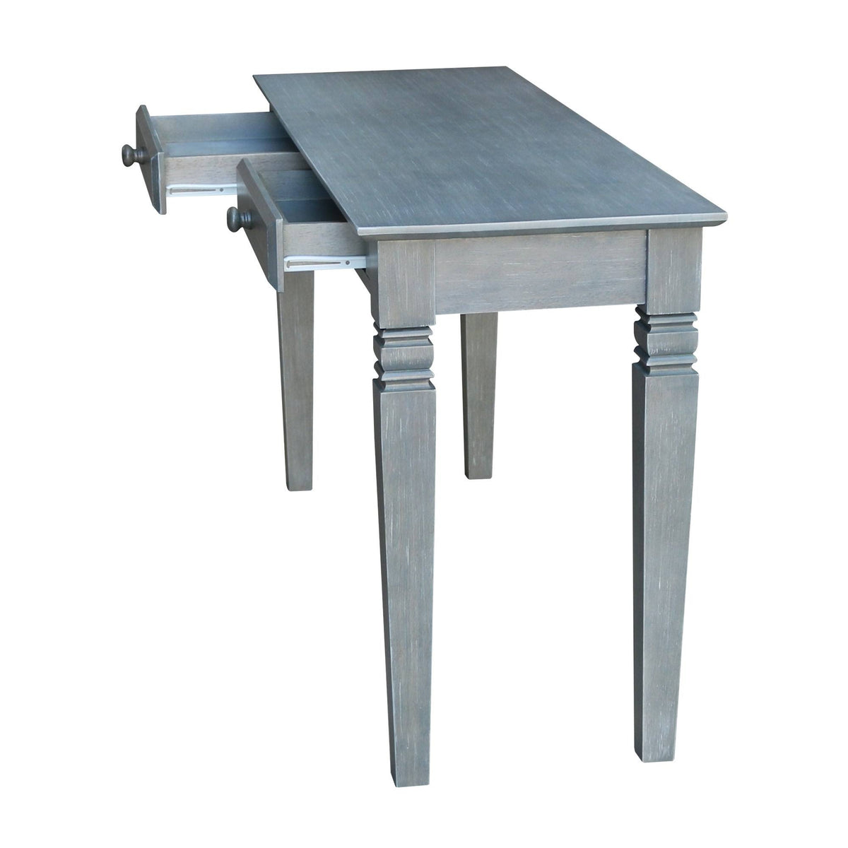 Black Console Table with 2 Drawers D9721