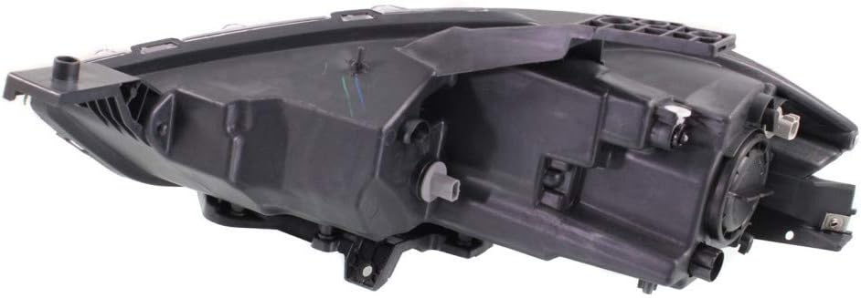Pair Headlights Black Trim Q6221