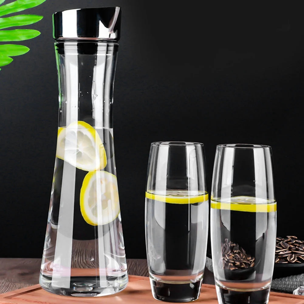 Transparent Juice Bottle 0.8L Acrylic Water Jug N89222