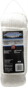 Solid Braid Nylon Multi-Purpose Line, 1/4 in x 100 ft., White S772