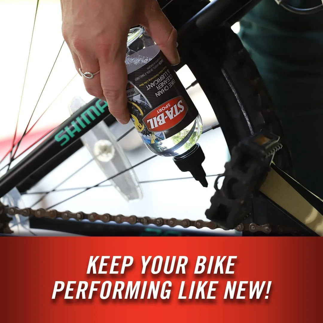 Bike Chain Cleaner & Lubricant, 8oz U43805