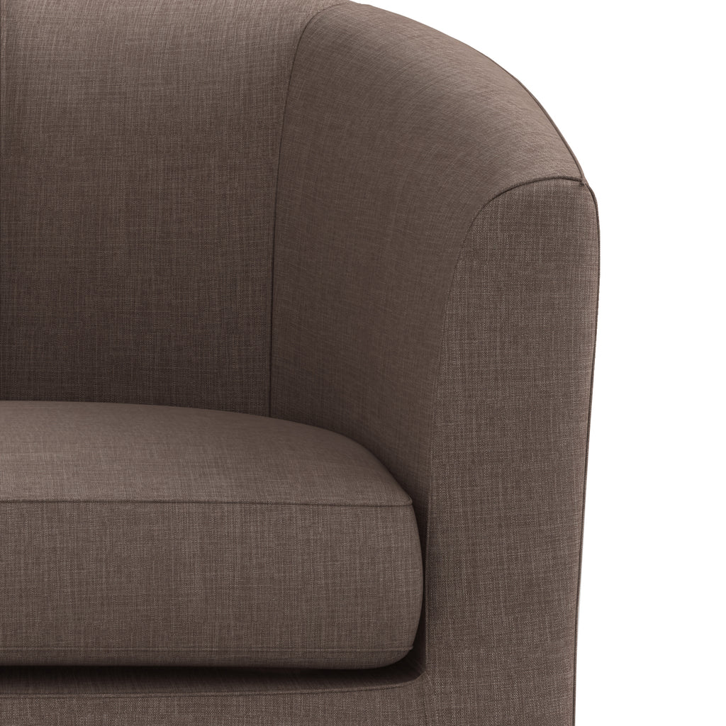 Tub Chair in Light Mocha E987