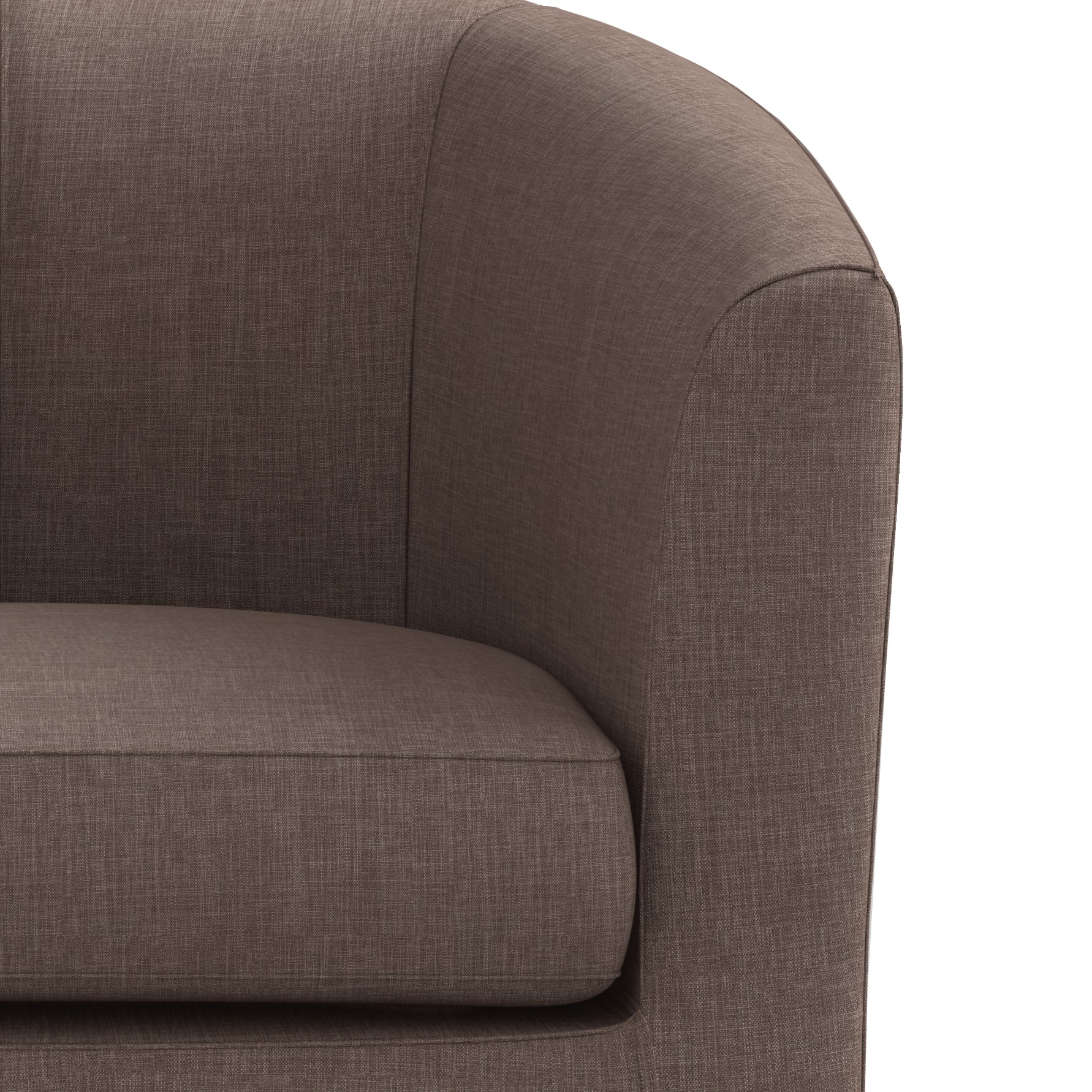 Tub Chair in Light Mocha E987