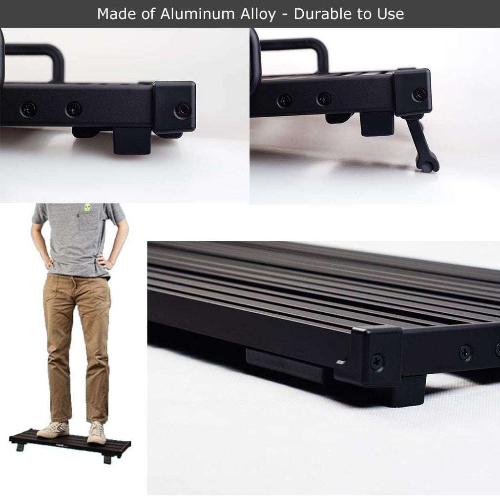 Aluminum Alloy Guitar Pedalboard with Carry Bag C83342