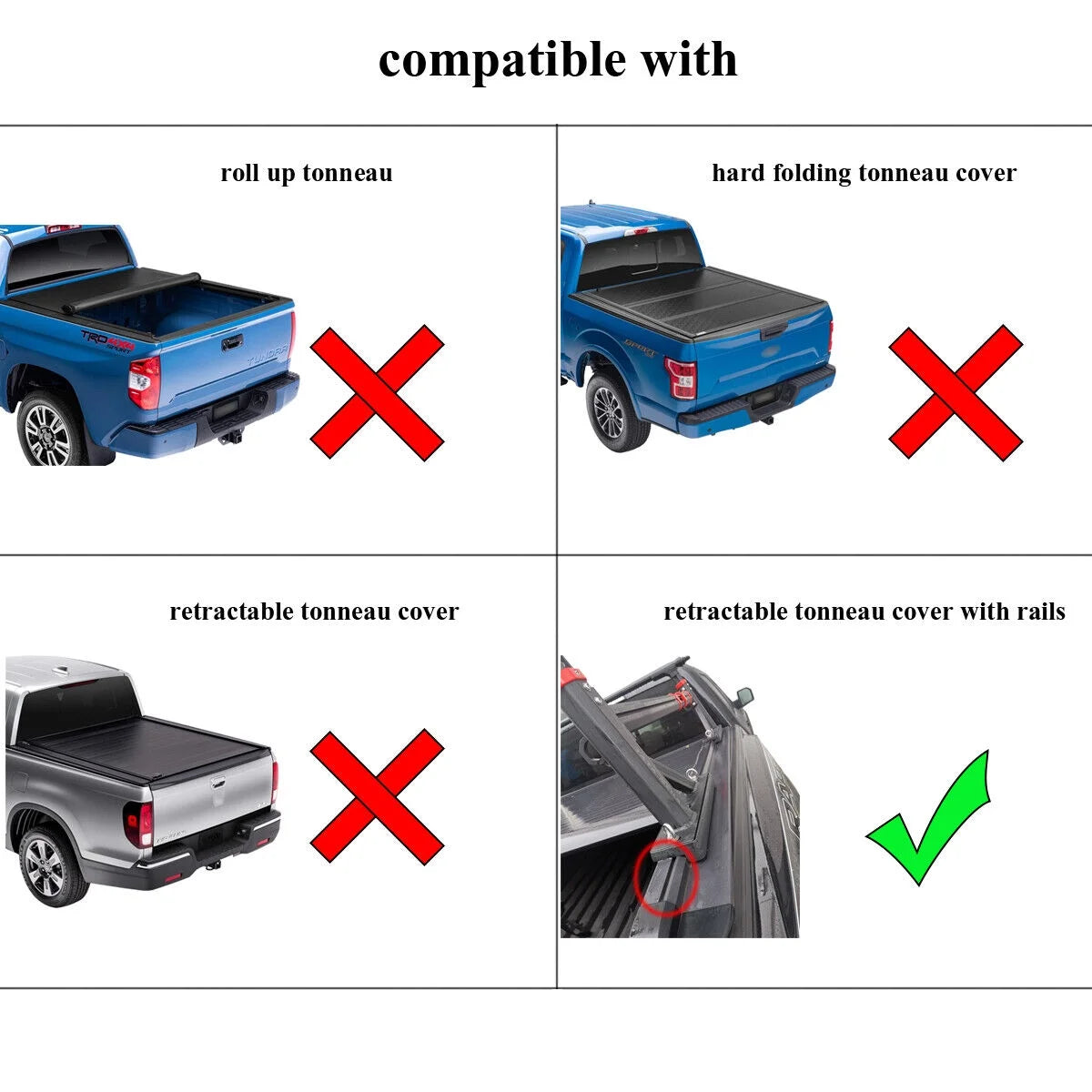 Tonneau Cover with T-Slot Cross Bars O3185