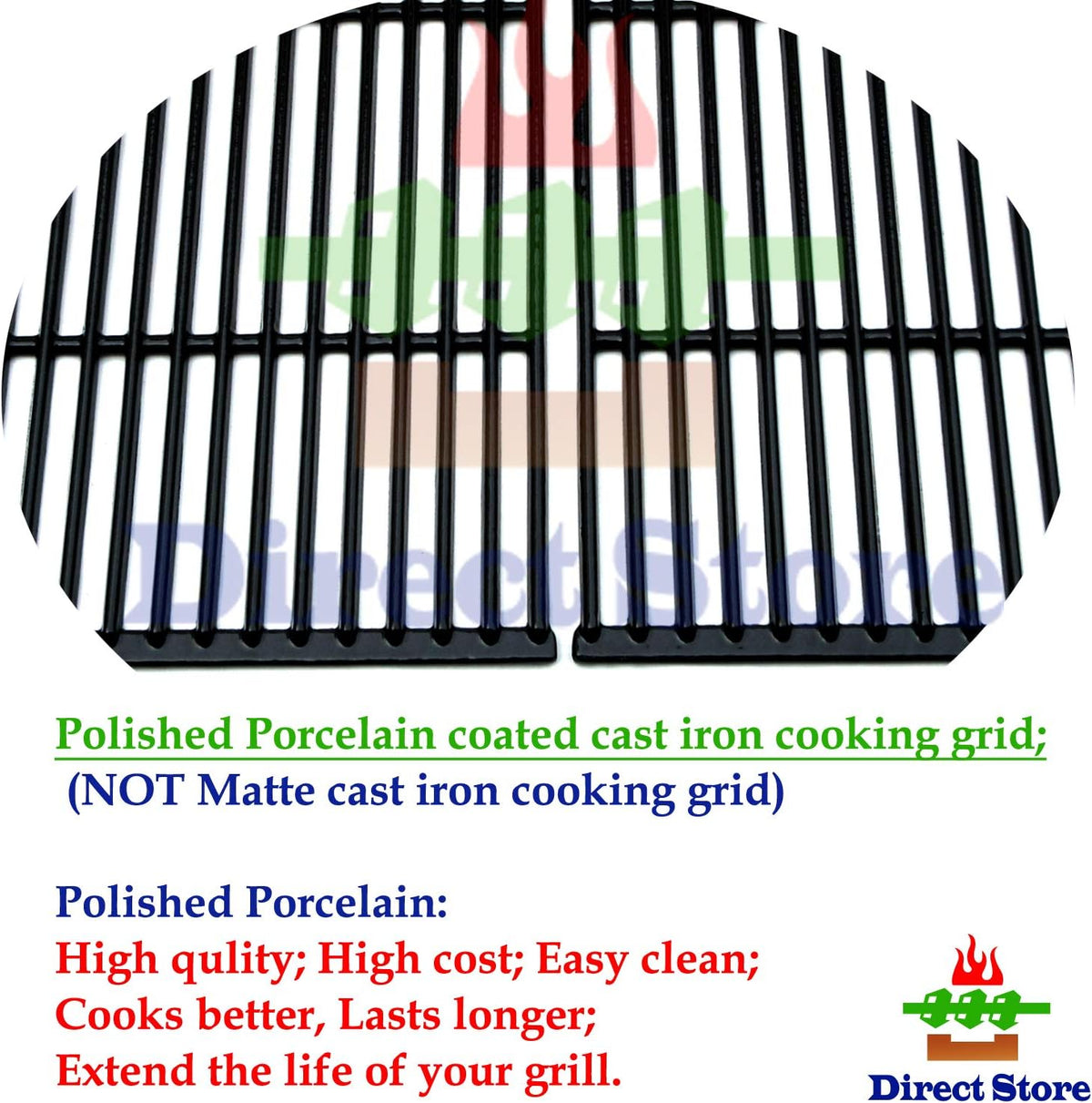 Replacement Rebuild Kit Burner, Heat Plates, Cooking Grill Grids B829