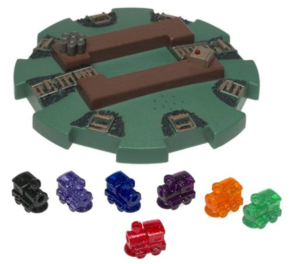 Multicolor Mexican Train Game Dominoes Q9945