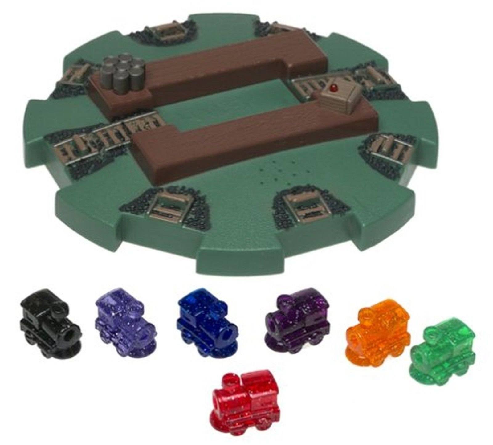 Multicolor Mexican Train Game Dominoes Q9945