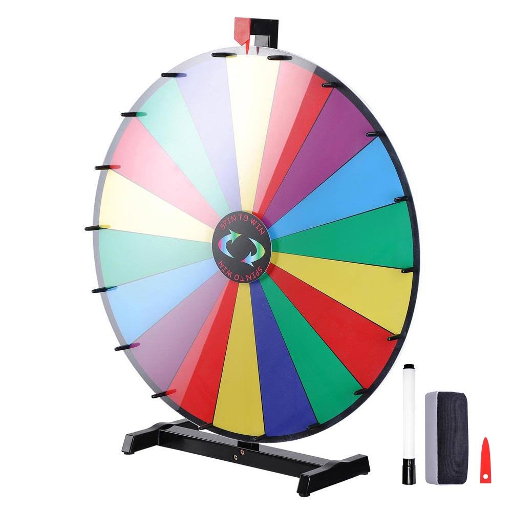 30x22 Tabletop Dry Erase Prize Wheel U677