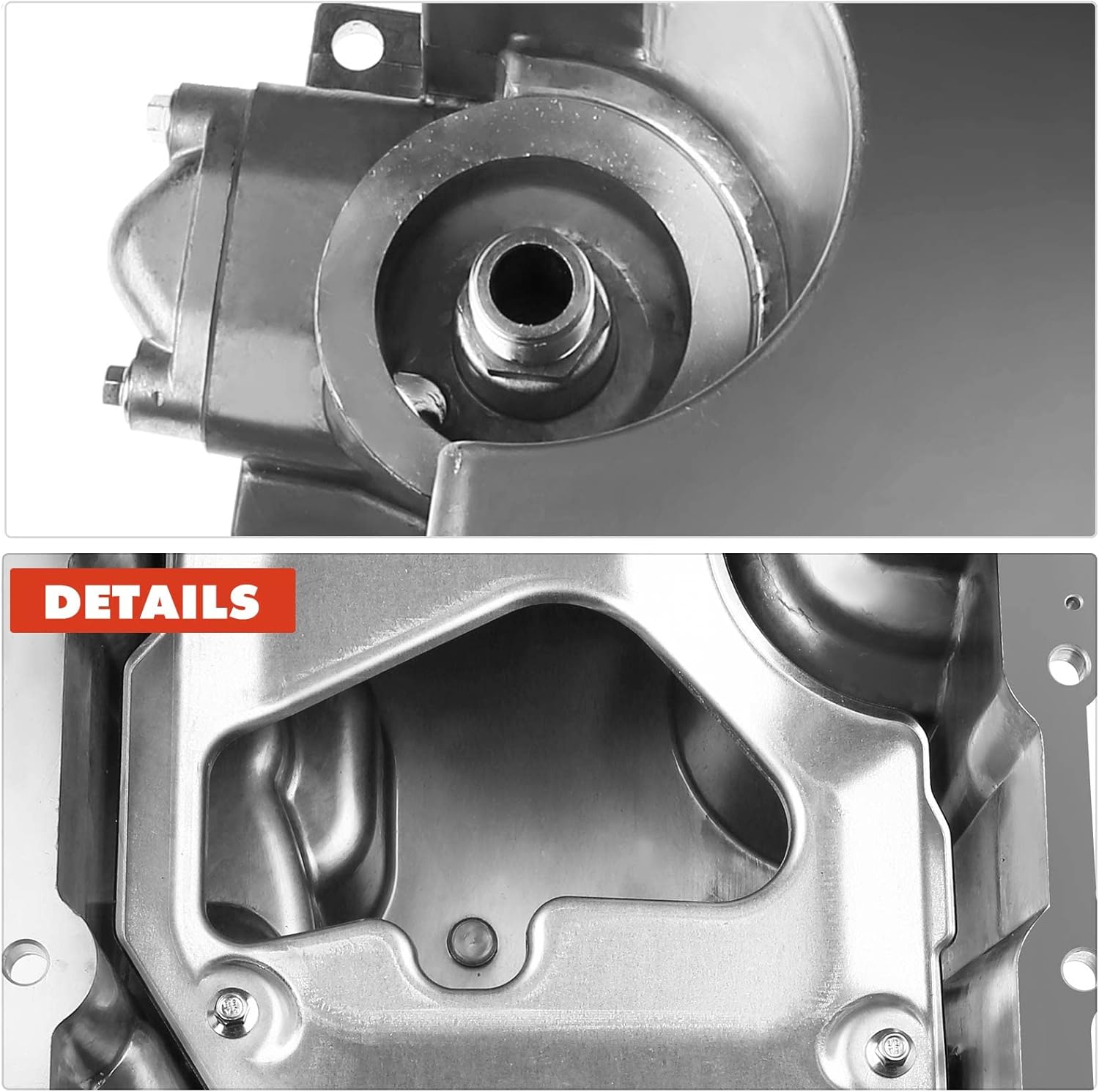 Engine Oil Pan Complete Kit Compatible with GM LS1 LS3 LSA LSX L298818