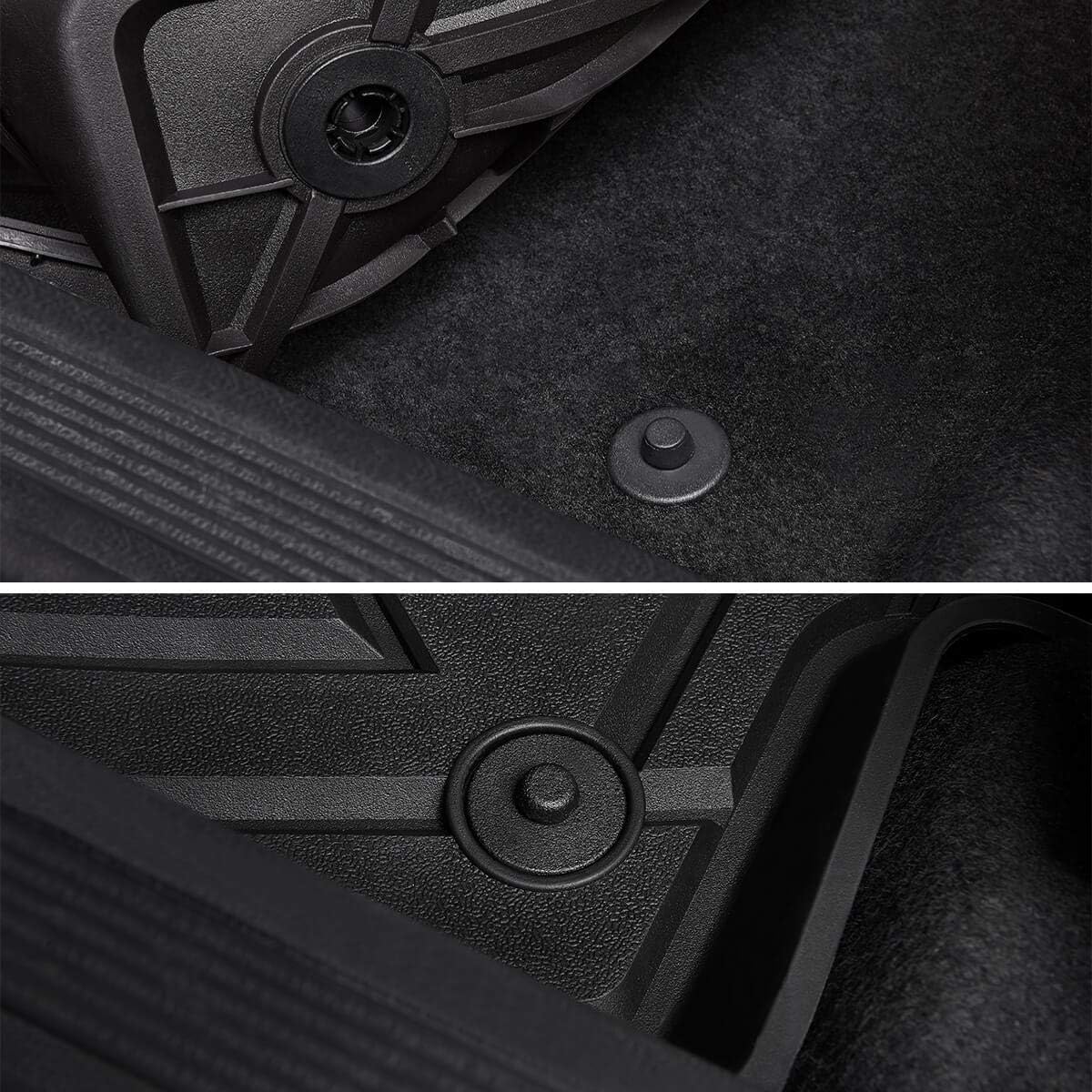 Black TPE Floor Liners for Ford Escape O808
