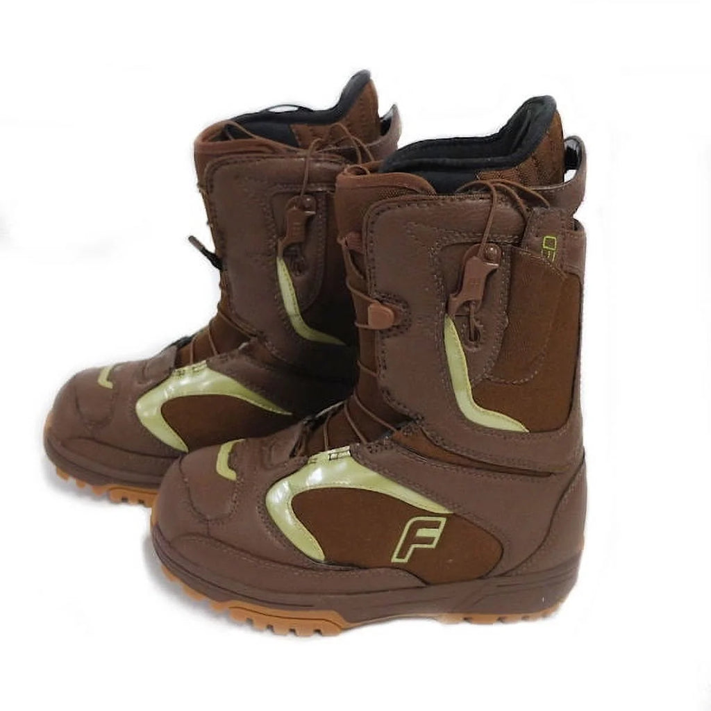 Women's Snowboard Boots Brown Khaki E982