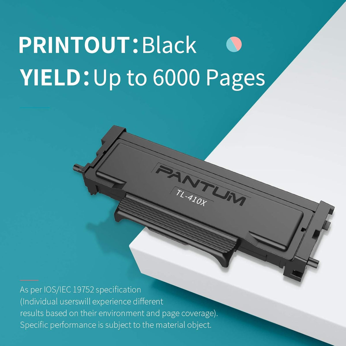 Black Toner Cartridge, 6000 Pages X8694