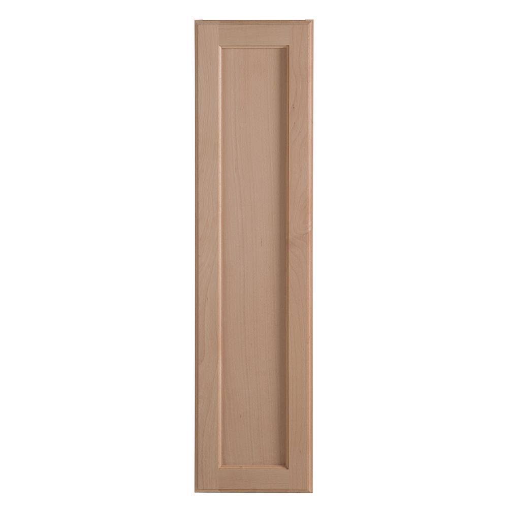 Unfinished Beech Frameless Wall Cabinet W94370