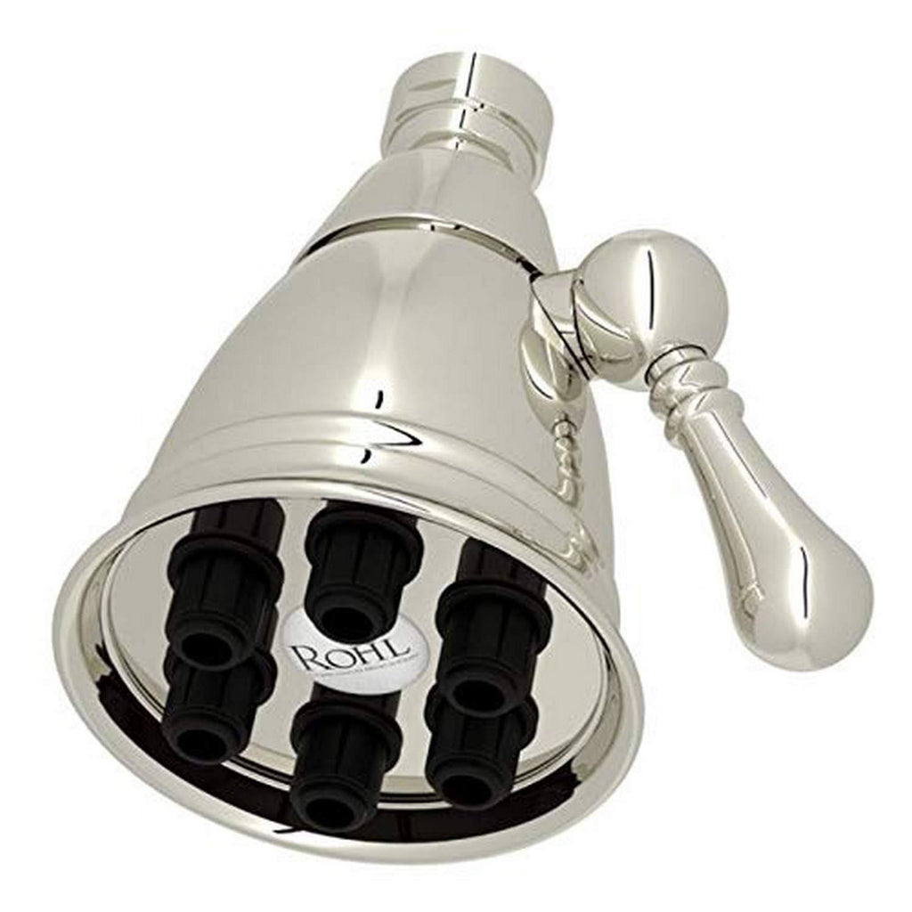 Polished Nickel Adjustable Showerhead W806